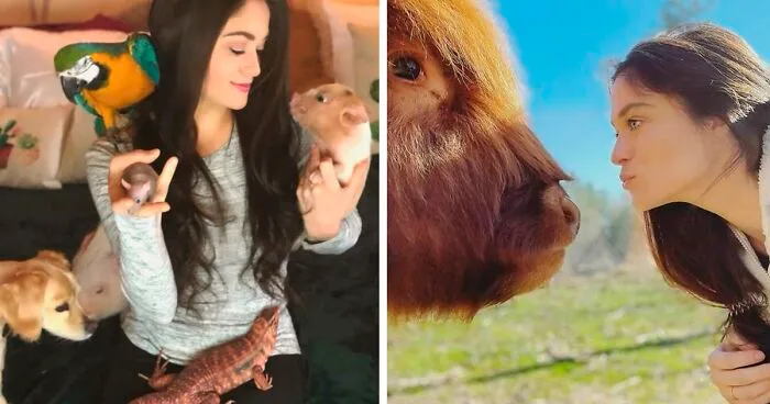 Woman Takes In Neglected Animals No One Wants, No Matter Their Species, And Has Already Saved Nearly 200