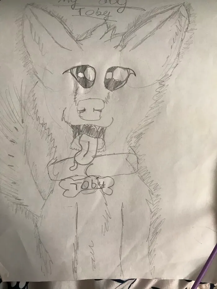 Here It Is #21 Was The Dog And Here’s My Drawing
