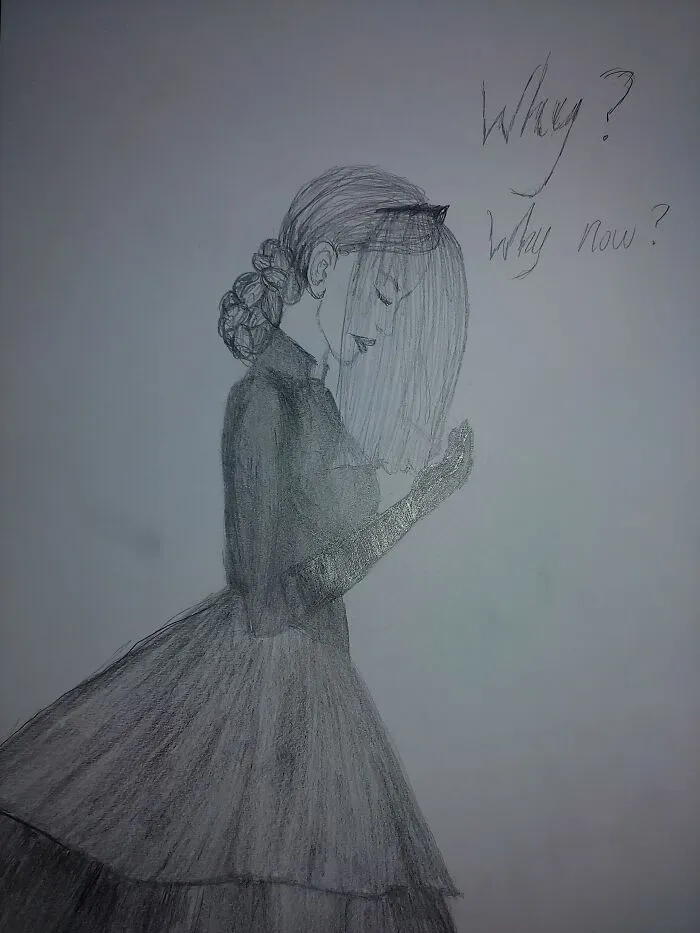 The Protoganist In My Book, Official Title "The Lady Of Mourning"