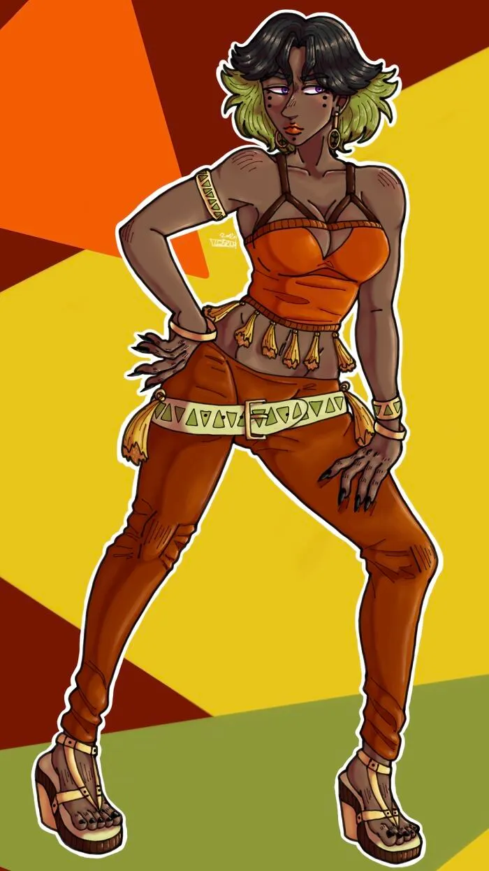 A Drawing I Made A Few Months Ago Of An Oc, I’m Pretty Proud Of It :)