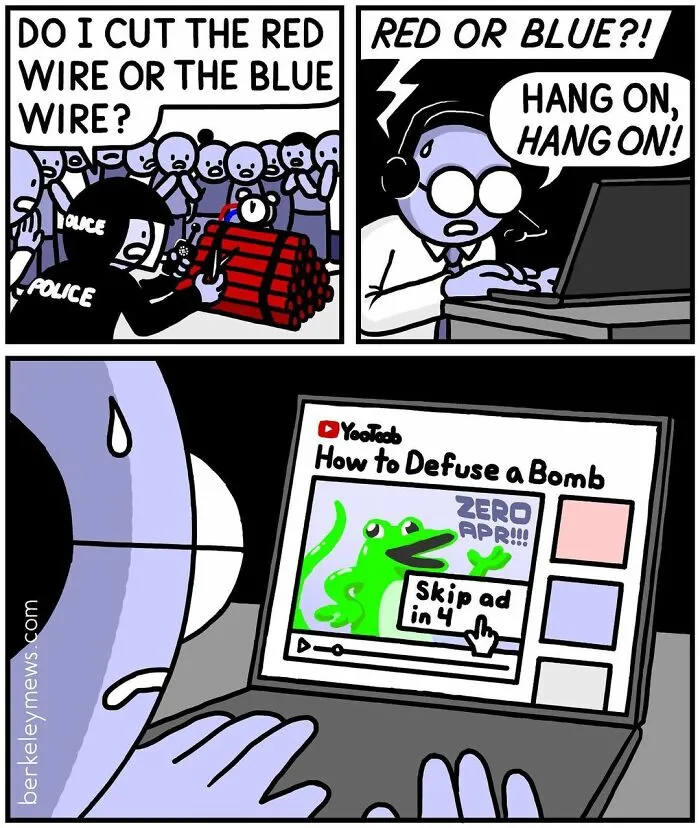 Artist Adds Twisted Endings To His Seemingly Innocent Comics (40 New Pics)