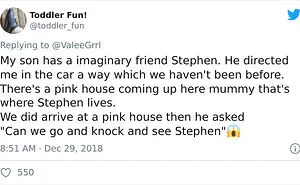 Here Are 50 Of The Most Hilarious And Slightly Creepy Stories About Kids’ Imaginary Friends