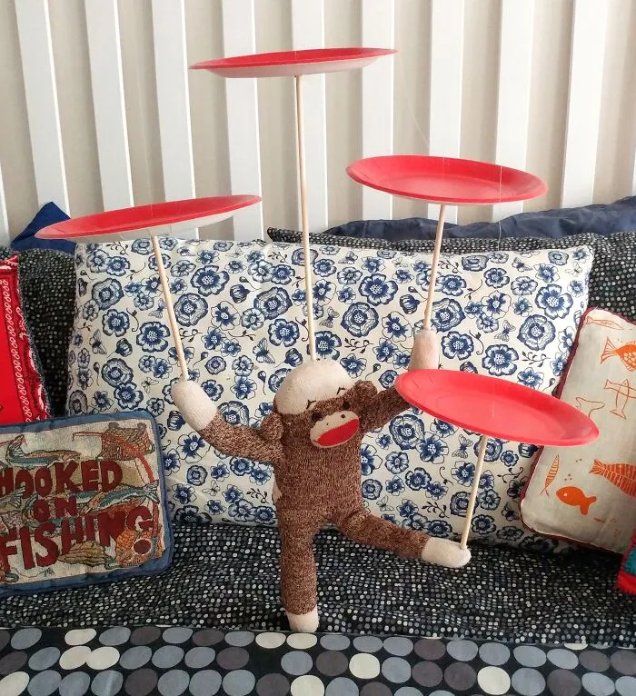 I’ve Made My Wife Laugh Every Day Of The Pandemic With Daily Sock Monkey Shows And I Hope They Make You Smile Too (65 Pics)