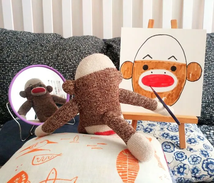 I’ve Made My Wife Laugh Every Day Of The Pandemic With Daily Sock Monkey Shows And I Hope They Make You Smile Too (65 Pics)