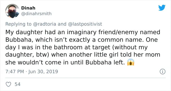 Here Are 50 Of The Most Hilarious And Slightly Creepy Stories About Kids’ Imaginary Friends