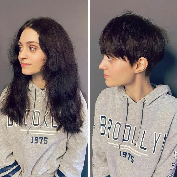 30 Transformaciones al cortarse el pelo que demuestran que el cabello largo no siempre es mejor