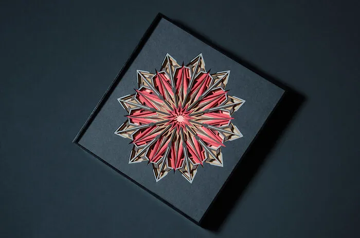 I Made Paper Artworks That Captured The Memories Of A Snowflake