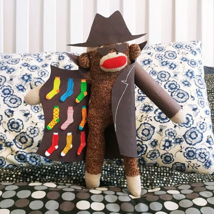 I’ve Made My Wife Laugh Every Day Of The Pandemic With Daily Sock Monkey Shows And I Hope They Make You Smile Too (65 Pics)