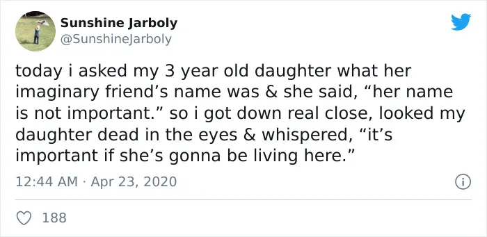 Here Are 50 Of The Most Hilarious And Slightly Creepy Stories About Kids’ Imaginary Friends