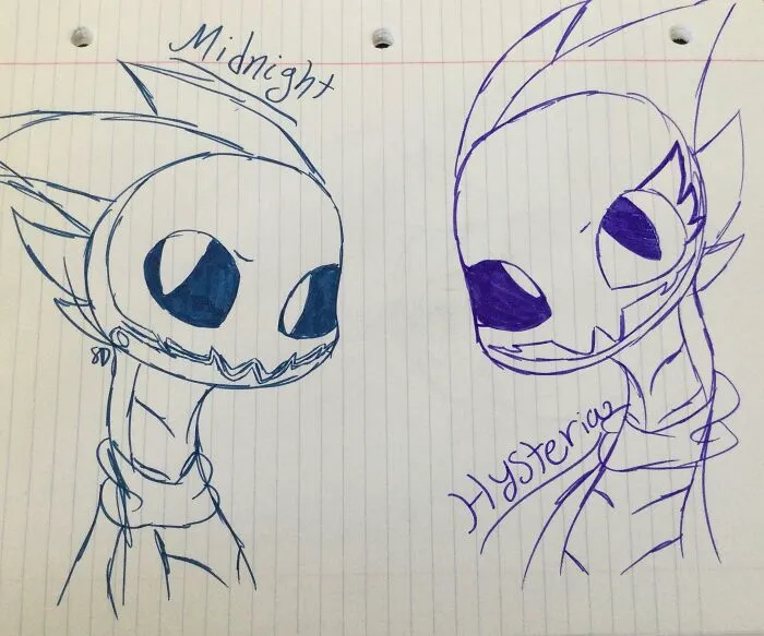 Hysteria & Her Half Brother Midnight (I Like Dragons :)