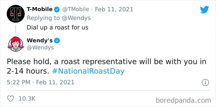 Wendy's Is Celebrating National Roast Day By Roasting Companies And People Who Asked For It, And Here're 40 Of Their Most Savage Posts