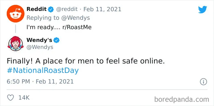 Wendy's Is Celebrating National Roast Day By Roasting Companies And People Who Asked For It, And Here're 40 Of Their Most Savage Posts