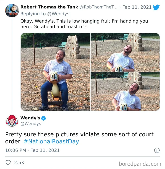 Wendy's Is Celebrating National Roast Day By Roasting Companies And People Who Asked For It, And Here're 40 Of Their Most Savage Posts