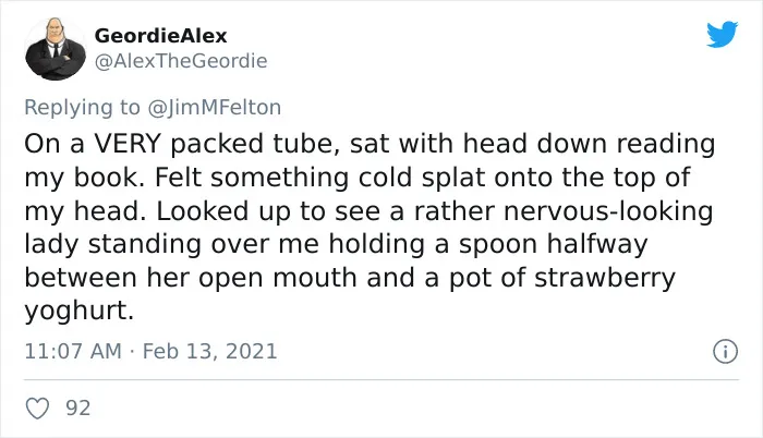 People Are Sharing The Most Bizarre Things They've Seen On Public Transport (45 Tweets)