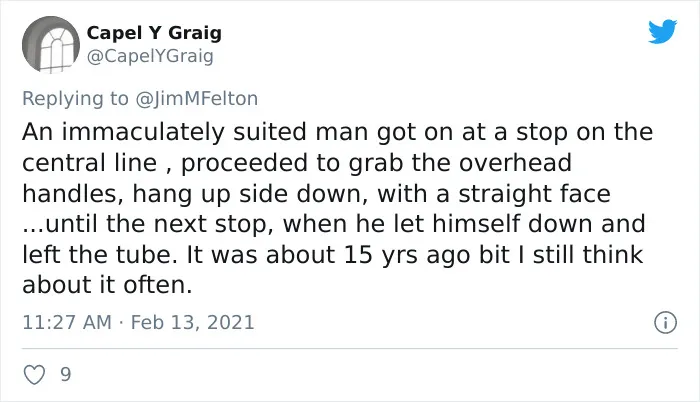 People Are Sharing The Most Bizarre Things They've Seen On Public Transport (45 Tweets)
