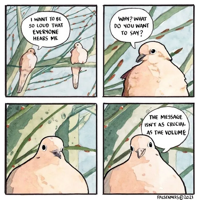 30 Funny Animal Comics That Show What Is Really Happening Out In The Wild By 'False Knees'
