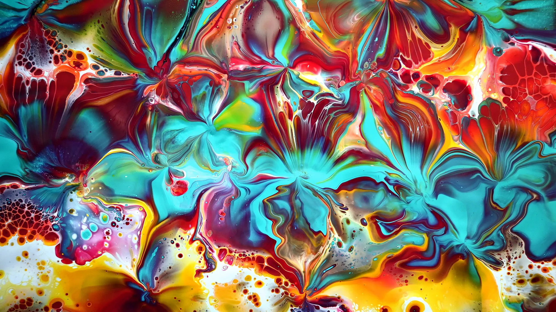 Pour The Love ~ 10 Amazing Artists ~ Kiss And Blow Technique ~ Valentines Day Collaboration