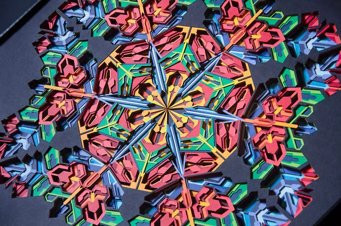 I Made Paper Artworks That Captured The Memories Of A Snowflake
