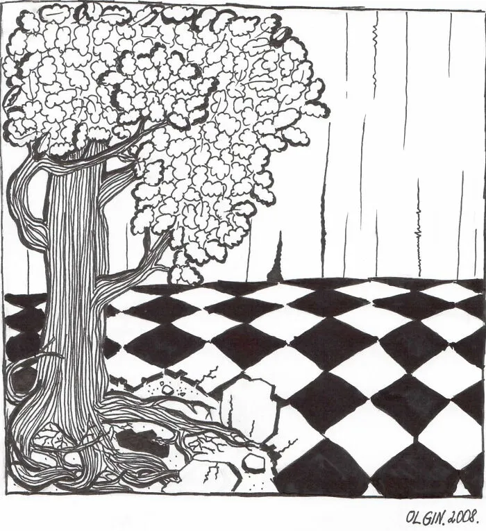 Probably The First Drawing I Was Really Proud Of. I Was 12!