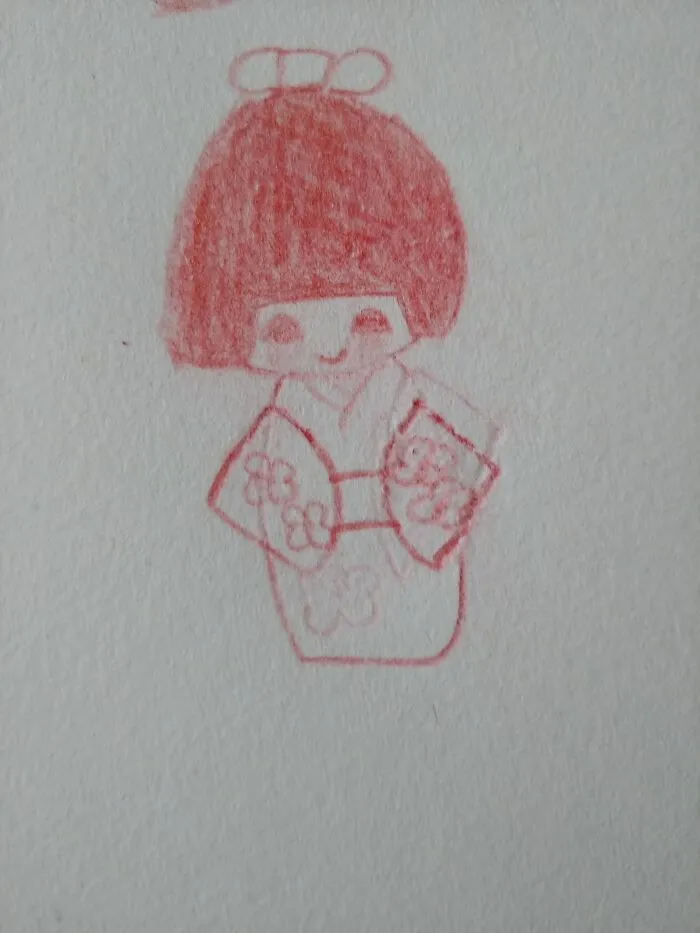 One Of Those Little Japanese Dolls That I Forget The Name Of