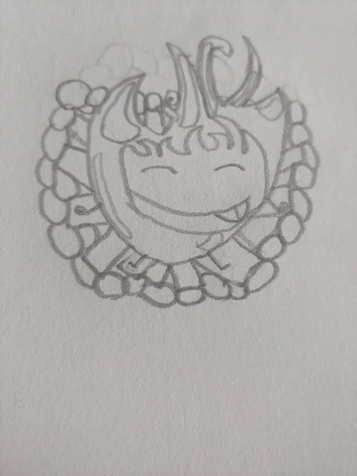 Based On The Fire Guy In Howl's Moving Castle.