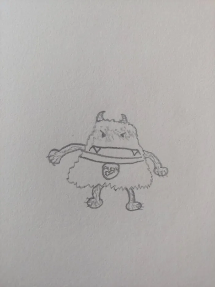 This Is Peeve, I Do Not Know Why I Drew Peeve, But Here He Is.