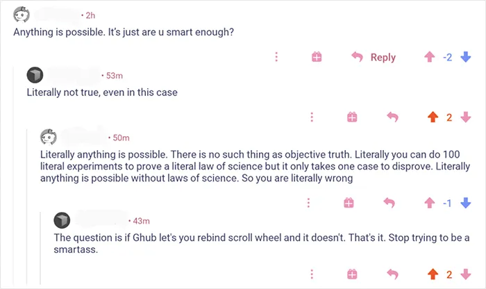 About A Computer Mouse, When Asked If It Could Perform A Particular Function