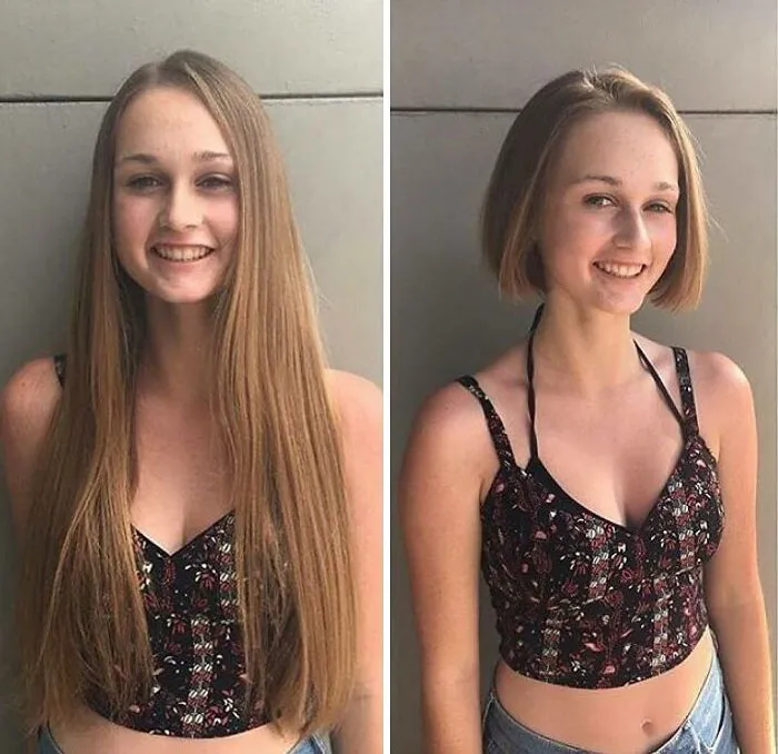 30 Transformaciones al cortarse el pelo que demuestran que el cabello largo no siempre es mejor