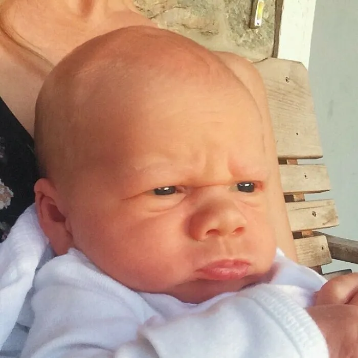 A Grumpy Old Little Man