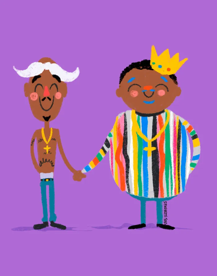 Tupac Shakur  And The Notorious B.i.g.