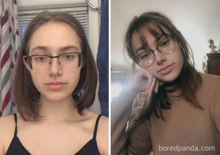 Al final me he dejado flequillo y tengo gafas nuevas