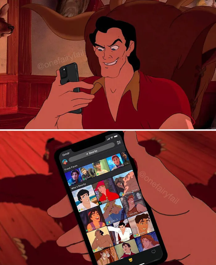 Artist Shows What Would Happen If Disney Had Modern Technologies (12 Pics)