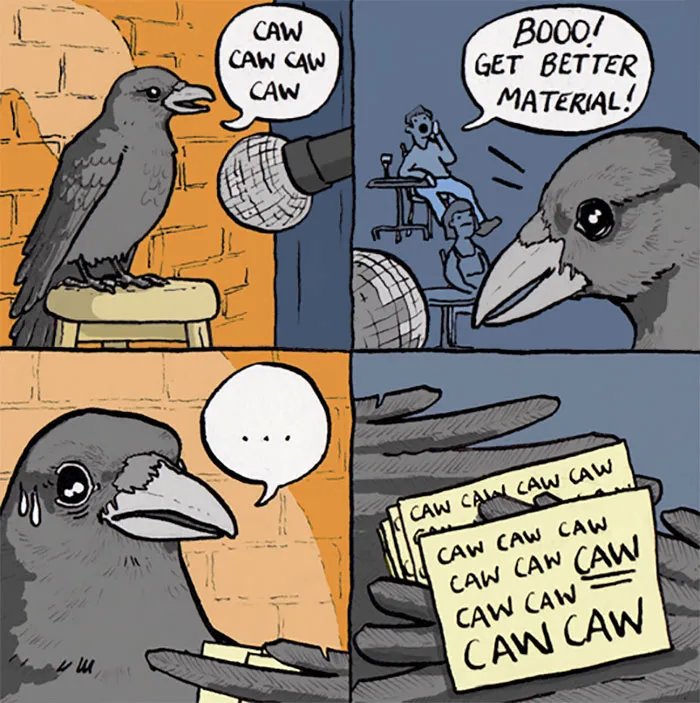 30 Funny Animal Comics That Show What Is Really Happening Out In The Wild By 'False Knees'