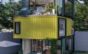 Amazing 3-Storey Cool Looking Container House Concept
