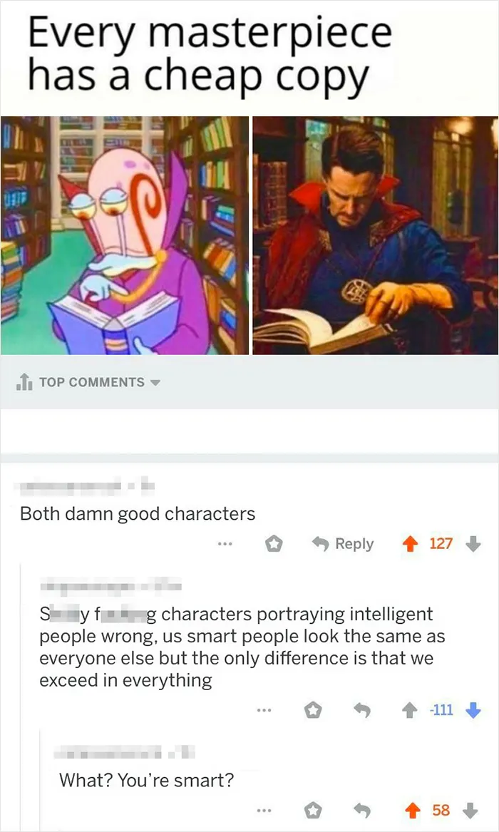 Portraying Intelligent People “Wrong”