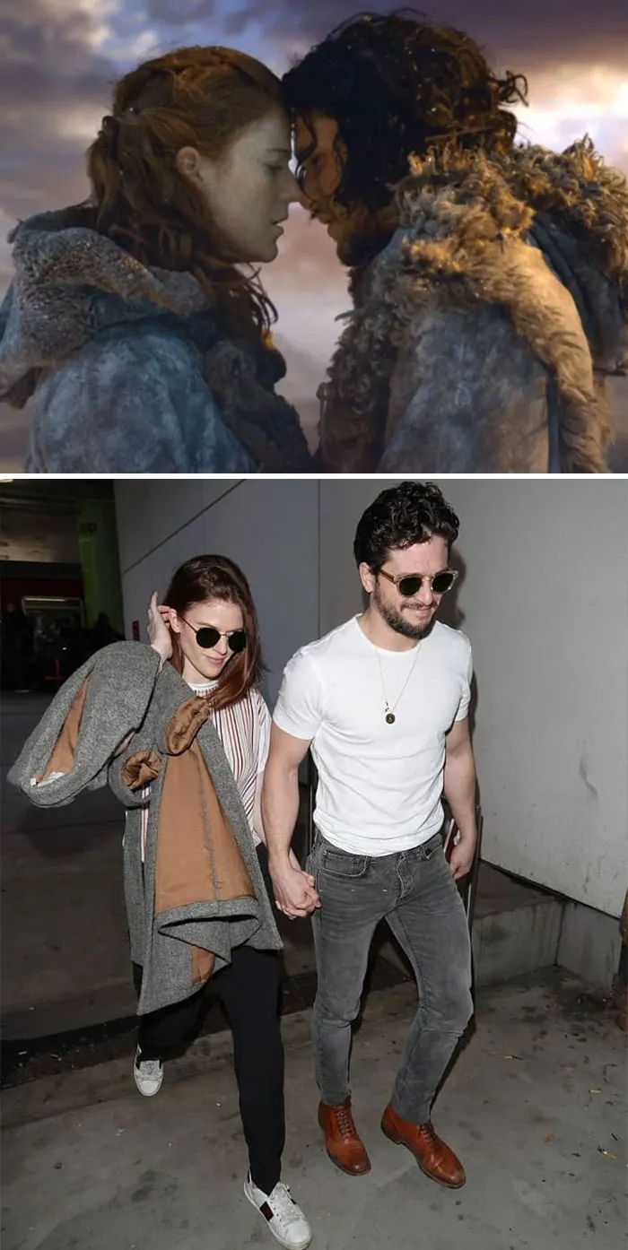 Game Of Thrones, Jon Snow & Ygritte (Kit Harington And Rose Leslie)