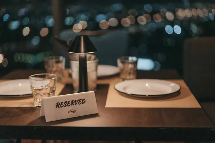 Sitting At An Empty Table Without Asking 