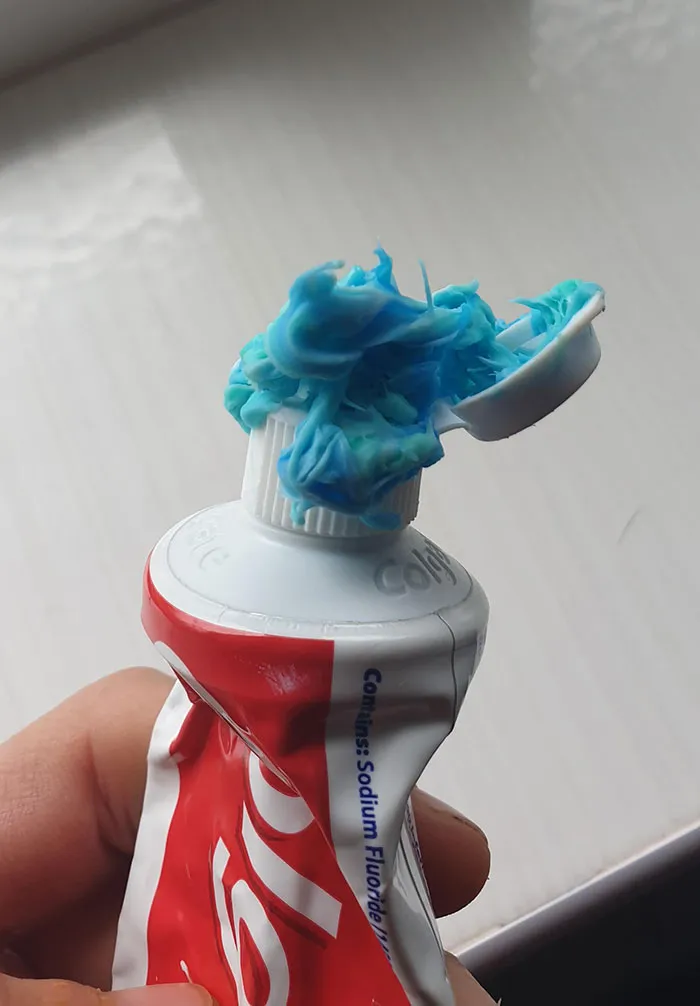 The Way My Family Leaves The Toothpaste