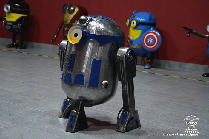 This Artist From Poland Uses Scrap Metal To Create These Fascinating Sculptures Inspired By Popular Movies (44 Pics)