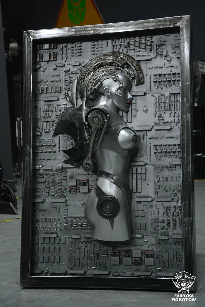This Artist From Poland Uses Scrap Metal To Create These Fascinating Sculptures Inspired By Popular Movies (44 Pics)