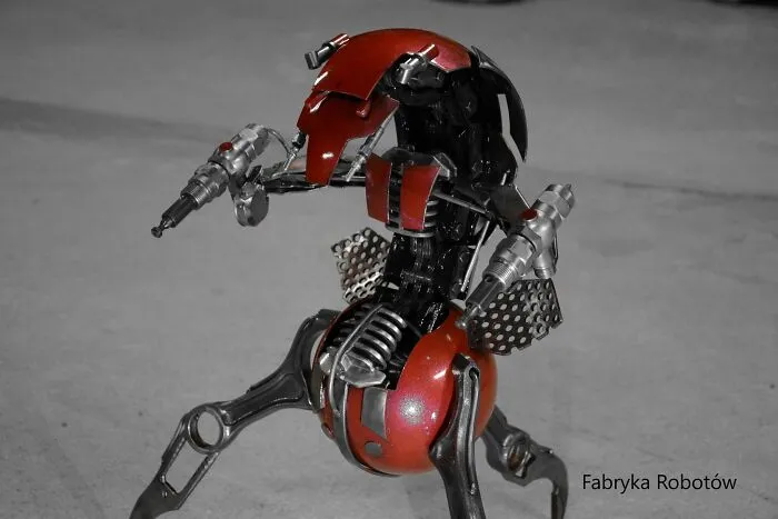 This Artist From Poland Uses Scrap Metal To Create These Fascinating Sculptures Inspired By Popular Movies (44 Pics)