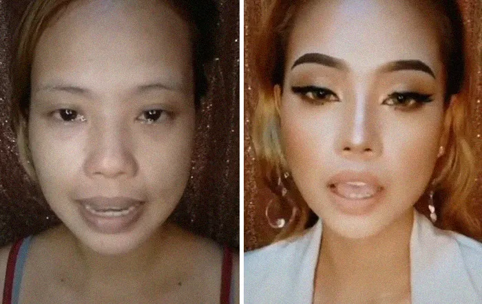 Natural Vs. Makeup: Instagram Account Showcases These Asian Transformations That Will Probably Make You Question Reality (30 Pics)
