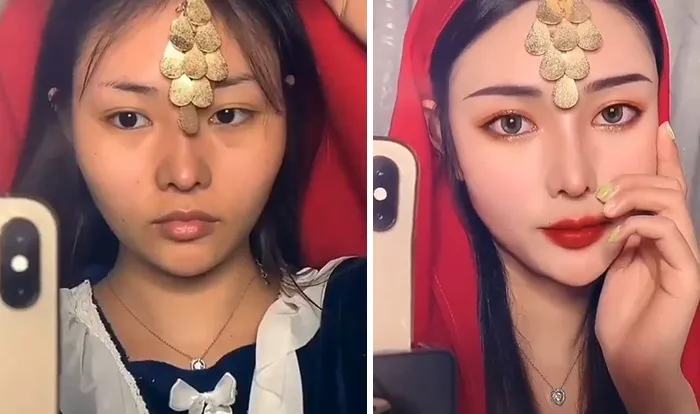 Natural Vs. Makeup: Instagram Account Showcases These Asian Transformations That Will Probably Make You Question Reality (30 Pics)