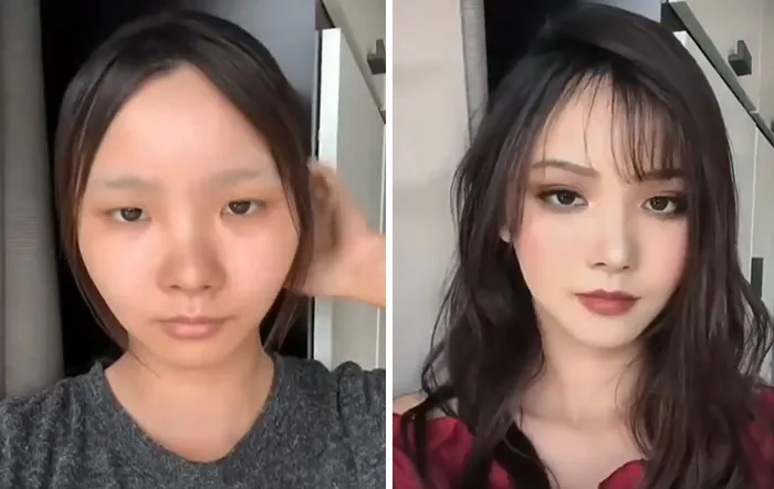 Natural Vs. Makeup: Instagram Account Showcases These Asian Transformations That Will Probably Make You Question Reality (30 Pics)