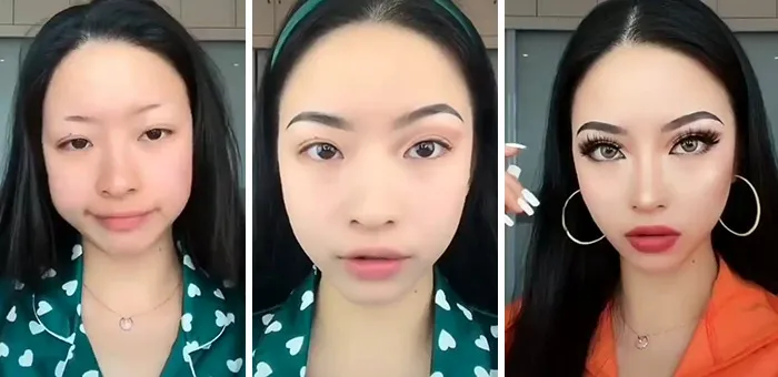 Natural Vs. Makeup: Instagram Account Showcases These Asian Transformations That Will Probably Make You Question Reality (30 Pics)