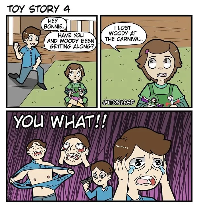 37 Comics With Weird And Unexpected Endings By Tony Esp (New Pics)