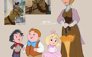 Disney 'Humanimalized': Animal Characters Turned Into Humans And Humans Into Animals (20 Pics)