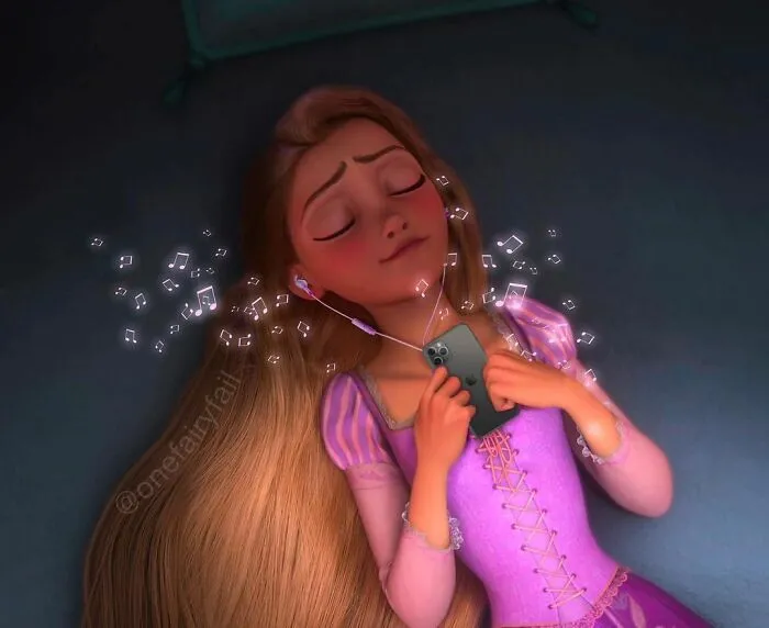 Artist Shows What Would Happen If Disney Had Modern Technologies (12 Pics)