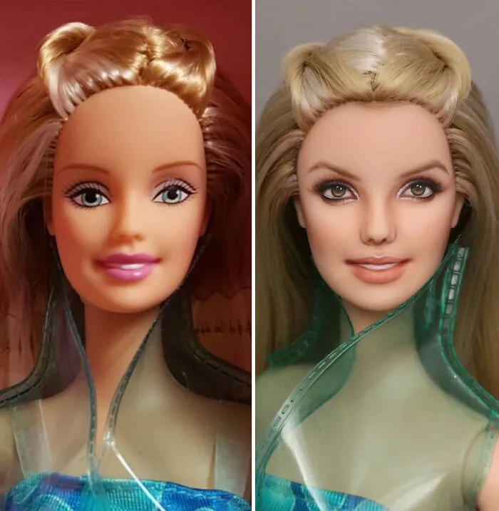 Artist Repaints Dolls In A More Realistic Way