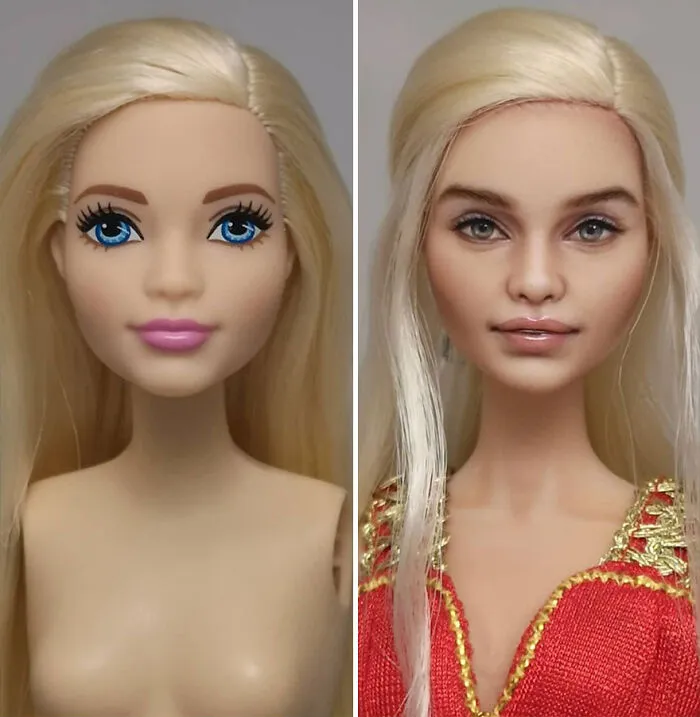 Artist Repaints Dolls In A More Realistic Way